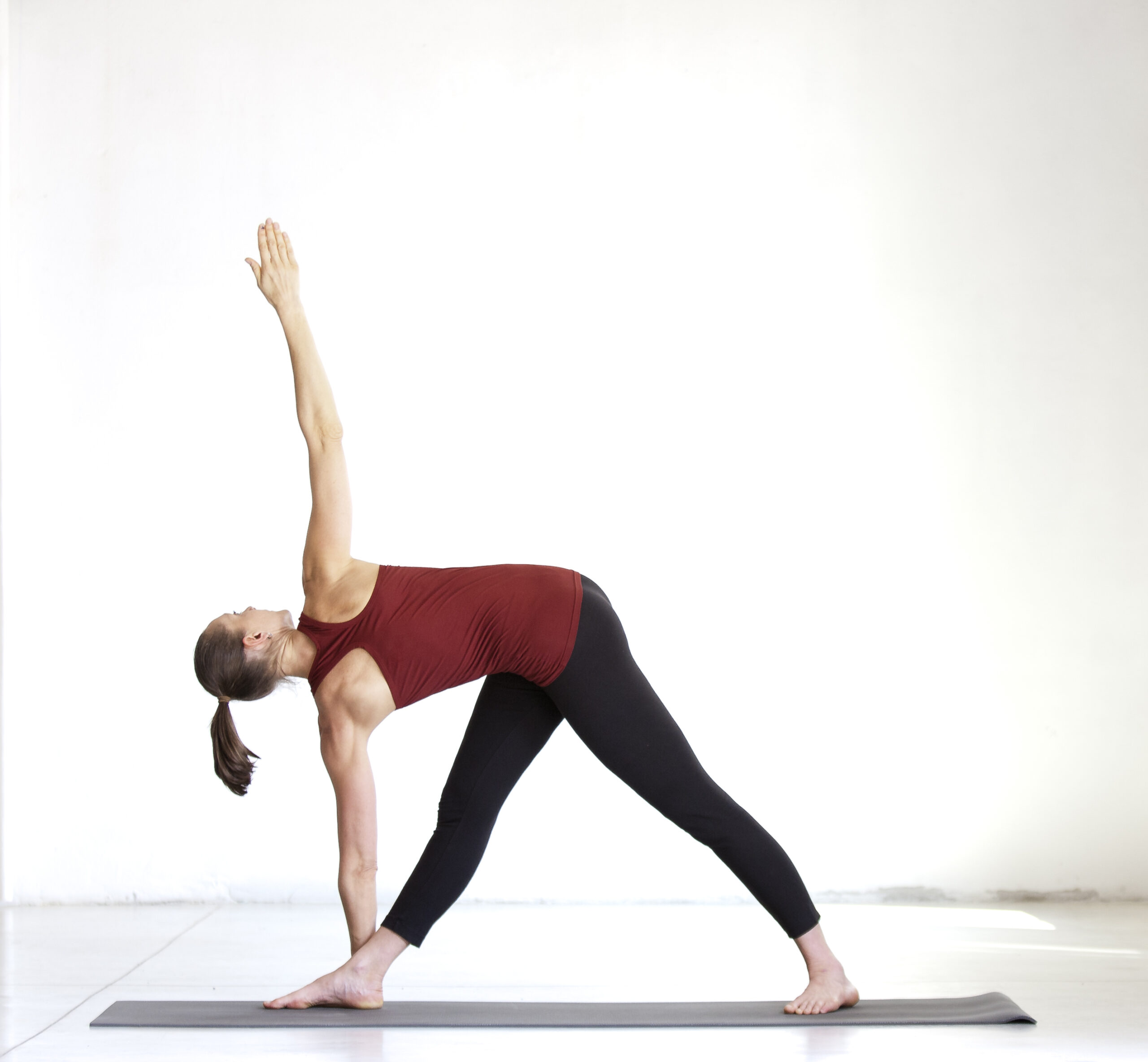 ashtanga vinyasa yoga posizione del triangolo triconasana B Elena De Martin